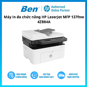 Mua Máy in laser đen trắng đa chức năng HP 137fnw - 4ZB84A - Hàng Chính Hãng