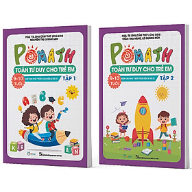 [Download Sách] Combo POMath - Toán Tư Duy Cho Trẻ Em 9 - 10 Tuổi (2 Tập)