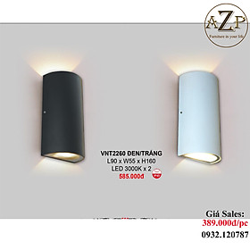 AZP - ĐÈN ỐP VÁCH / ĐÈN TRANG TRÍ / ĐÈN TREO TƯỜNG PHÒNG KHÁCH, PHÒNG NGỦ, NHÀ HÀNG, KHÁCH SẠN AZP-VNT2260 phong cách đương đại, hàng nhập khẩu AZP