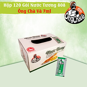 Nước Tương Hộp 808 Ông Chà Và (120 gói/hộp) - Soy Sauce