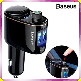 Mua Tẩu nghe nhạc trên ô tô  xe hơi cao cấp thương hiệu Baseus - Mã: CCALL-RH01 - Hàng Chính Hãng