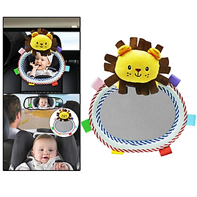 Car Back Seat Mirror Easy View Rearview Mirror Adjustable for Baby Child
