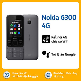 Điện thoại Nokia 6300 4G – Hàng chính hãng