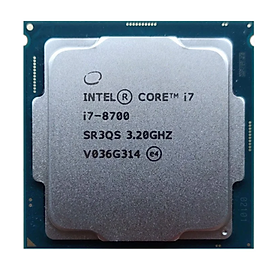 Mua Bộ Vi Xử Lý CPU Intel Core I7-8700 (3.20GHz  12M  6 Cores 12 Threads  Socket LGA1151-V2  Thế hệ 8) Tray chưa Fan - Hàng Chính Hãng