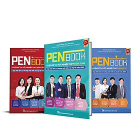 Combo khối A1 - PENBOOK Luyện đề thi Tốt nghiệp THPT 2021- Bộ 3 môn Toán, Lí, Anh