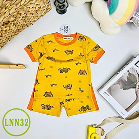 Bộ Cộc Tay THUN LẠNH MINKY MOM In Hình Toàn Thân Dễ Thương Cho Bé 20kg - 28kg {Hàng chuẩn loại 1