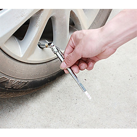 Motorcycle Truck Auto Vehicle Car Tire Pressure Gauge 10-100 PSI Air Meter