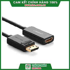 Cáp Displayport sang HDMI Ugreen dài 25cm 40363- Hàng chính hãng