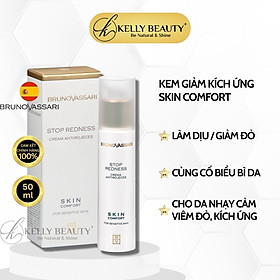 Kem Cấp Cứu Giảm Kích Ứng, Đỏ Da Skin Comfort Stop Redness - Bruno Vassari | Kelly Beauty