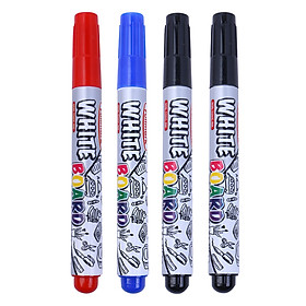 Vỉ 4 Cây Bút Lông Bảng Fullmark (1 Xanh - 2 Đen - 1 Đỏ)