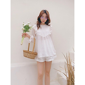 Hình ảnh Áo trắng baby Tusca blouse Gem Clothing SP060434