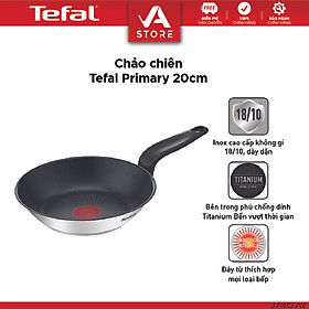 Chảo chiên chống dính Tefal Primary 20cm, 24cm, 26cm, 28cm - Hàng Chính Hãng