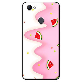 Ốp in cho Oppo F7 Họa Tiết Dưa Hấu Hồng - Hàng chính hãng