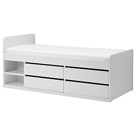 Mua VENUS  Giường đơn kèm 4 hộc tủ kéo  đặc biệt cho trẻ em  Phong cách Bắc Âu  206x106x60cm