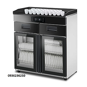 Mua Máy sấy bát khử khuẩn màn hình cảm ứng dung tích 318L  máy sấy chén dĩa đa năng 2 cánh có ngăn kéo tiện lợi- HÀNG CAO CẤP