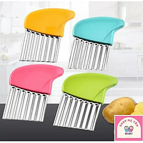 Mua Dao thái rau củ quả hình lượn sóng cho bé ăn dặm