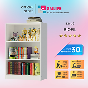 Giá đỡ sách bằng gỗ thiết kế linh hoạt SMLIFE Biofil
