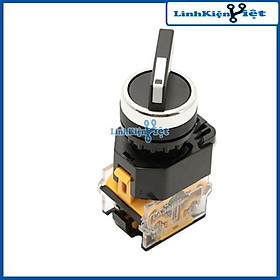 Mua Công Tắc Xoay 2 Vị Trí LA38 380V-10A Tự Hồi ( Xoay Nhả)