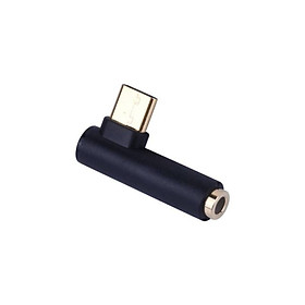 L Type USB C to 3.5mm AUX Audio Cable Headphone Adapter Type-C to 3.5 Jack Earphone Cable for Huawei Mate 10 P20 Xiaomi Mi 6