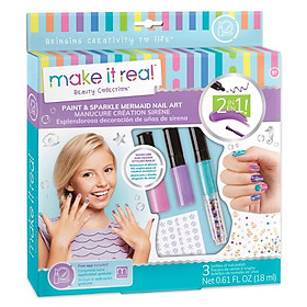 Đồ chơi MAKE IT REAL 2324MIR Bộ sơn móng tay nàng tiên cá