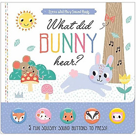 What Did Bunny Hear? - Press And Play Sound Book