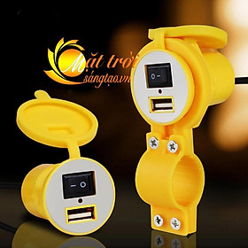 Mua Bộ chế sạc điện thoại trên xe máy V5