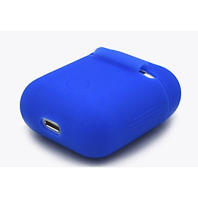 Case Trơn Bảo Vệ Cho Airpods 1,2 - Vỏ Đựng Tai Nghe, Ốp Silicon Dẻo Chống Va Đập, Nhiều Màu