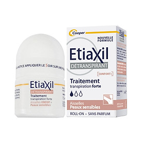Lăn khử mùi hôi nách Etiaxil Détranspirant Traitement Confort+ Aisselles Peaux Sensibles 15ml ( Dành cho da nhạy cảm ) Mẫu mới