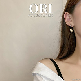 Khuyên tai nữ giọt nước Ciara sang trọng ORI ACCESSORIES B076