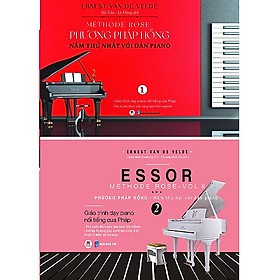 Combo Sách - Giáo Trình Dạy Piano Nổi Tiếng Của Pháp (Bộ 2 Tập)