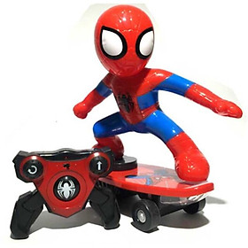 Hộp đồ chơi siêu nhân nhện spiderman điều khiển ván trượt