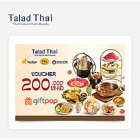 Giftpop - Phiếu Quà Tặng Talad Thai 200K