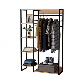 Mua Giá Treo Quần Áo Khung Sắt Chống Gỉ Chắc Chắn Kèm Kệ Để Đồ AM08