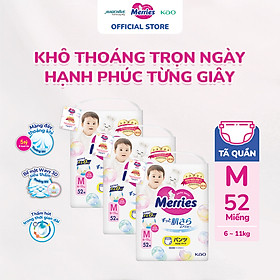 Combo 3 túi Tã quần Merries M52