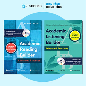 Combo 2 cuốn: Academic Listening Builder + Academic Reading Builder