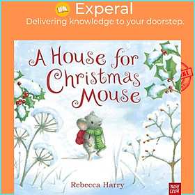 Sách - A House for Christmas Mouse by Rebecca Harry (UK edition, boardbook)