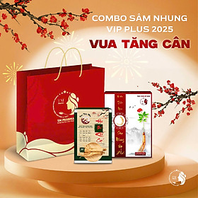 Viên Thảo Mộc Ăn Ngon Sâm Nhung Plus giúp ăn ngon ngủ ngon, hỗ trợ tăng cân an toàn hiệu quả - Sâm Nhung Plus - Sâm Nhung Vip