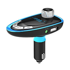 A27 Bluetooth Car Kit Dual USB Hands Free FM Transmitter Support TF Card