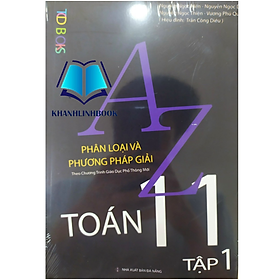 Hình ảnh Sách - phân loại và phương pháp giải toán 11 - tập 1 (A-Z)