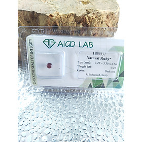 Mua Viên đá Ruby tấm thiên nhiên G00037