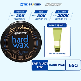 Sáp vuốt tóc Xmen Salon Solution 65g - 8h giữ nếp với 3 lựa chọn