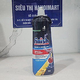 Nước làm bóng Finish 800ml Hương Chanh dùng cho Máy rửa chén bát