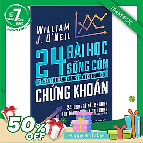 Trạm Đọc Official | Sách: 24 Bài Học Sống Còn Để Đầu Tư Thành Công Trên Thị Trường Chứng Khoán