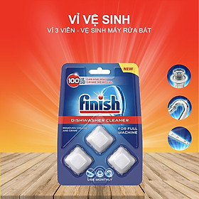 Viên vệ sinh máy rửa bát Finish vỉ 4 Viên - HANOIMART