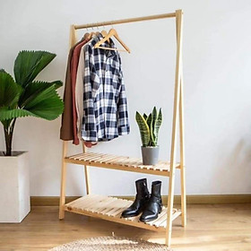 Mua Kệ treo quần áo chữ A 2 tầng - Giá treo quần áo chữ A 2 tầng