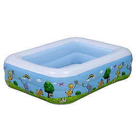 Mua Bể Bơi Bơm Hơi Cao Cấp Loại  1m2/2m1 Hồ Bơi Phao 3 Tầng Có Đáy Chống Trượt An Toàn Cho Bé Và Người Lớn