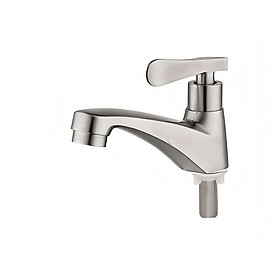 Mua Vòi rửa mặt lavabo KG11 tay gạt dùng cho nước lạnh loại đẹp cao cấp inox sus304 - Hàng chính hãng