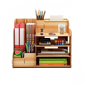 KỆ ĐỂ ĐỒ VĂN PHÒNG GỖ NHIỀU NGĂN VP-02