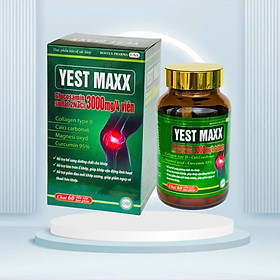 (Xanh Lá ) Viên uống YEST MAXX bổ sung glucosamine, hỗ trợ xương khớp - Hộp 60 viên
