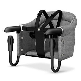 Ghế ăn cho bé di động gấp gọn bàn ăn Travel Chair for Baby and Children (Grey)